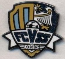 футбол.клуб ВСС Кошице (Словаччина2 ЕМАЛЬ/VSS Kosice,Slovakia football pin badge