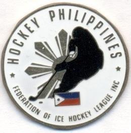Філіппіни, федерація хокею,№3 важмет/Philippines ice hockey federation pin badge