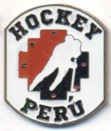 Перу, федерація хокею, важмет / Peru ice hockey association federation pin badge