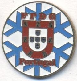 Португалія, федерація хокею,№1 важмет / Portugal ice hockey federation pin badge