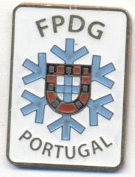 Португалія, федерація хокею,№2 важмет / Portugal ice hockey federation pin badge