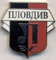 футбол.клуб Локомотив Пловдив (Болгарія3 ЕМАЛЬ/Lok.Plovdiv,Bulgaria football pin