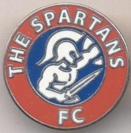 футбол.клуб Спартанс (Шотландія)1 ЕМАЛЬ /The Spartans FC,Scotland football badge