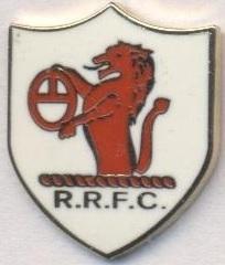 футбол.клуб Рейт Роверс (Шотландія)1 ЕМАЛЬ/Raith Rovers FC,Scotland football pin