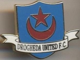 футбол.клуб Дроеда (Ірландія)1 ЕМАЛЬ /Drogheda United,Rep.Ireland football badge