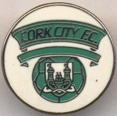 футбол.клуб Корк Сіті (Ірландія)2 ЕМАЛЬ /Cork City FC,Rep.Ireland football badge