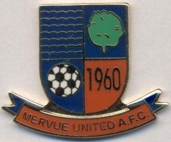 футбол.клуб Мерв'ю(Ірландія)1 ЕМАЛЬ/Mervue United,Rep.Ireland football pin badge