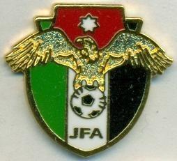 Йорданія,федерація футболу,№1 ЕМАЛЬ /Jordan football federation enamel pin badge