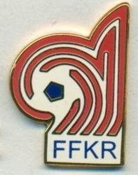 Киргизстан, федерація футболу,№2 ЕМАЛЬ /Kyrgyzstan football federation pin badge