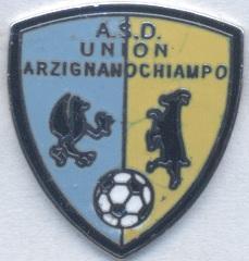 футбол.клуб Арциньяно (Італія) офіц. ЕМАЛЬ / Union Arzignano, Italy football pin