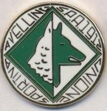 футбол.клуб Авелліно (Італія)4 ЕМАЛЬ/US Avellino,Italy football enamel pin badge