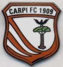 футбольний клуб Карпі (Італія)1 ЕМАЛЬ / Carpi FC,Italy football enamel pin badge