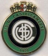 футбол.клуб Кастелланцезе (Італія) ЕМАЛЬ / USD Castellanzese, Italy football pin