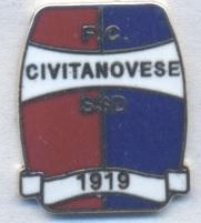 футбол.клуб Чивітановезе (Італія) офіц. ЕМАЛЬ/FC Civitanovese,Italy football pin