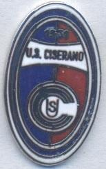 футбол.клуб Чизерано (Італія) офіц. ЕМАЛЬ / US Ciserano,Italy football pin badge