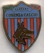 футбольний клуб Козенца (Італія)1 ЕМАЛЬ /Cosenza Calcio,Italy football pin badge