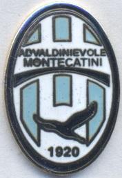 футбол.клуб Монтекатіні (Італія) офіц. ЕМАЛЬ /ADV Montecatini,Italy football pin