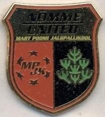 футбол.клуб Нимме Юнайтед (Естонія ЭМАЛЬ/Nomme United,Estonia football pin badge