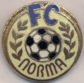 футбол.клуб Норма Таллінн (Естонія)2 ЕМАЛЬ /Norma Tallinn,Estonia football badge