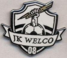 футбол.клуб Велко Тарту (Естонія) ЕМАЛЬ / Welco Tartu,Estonia football pin badge