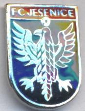 футбольний клуб Єсєніце (Чехія) важмет / FC Jesenice, Czechia football badge
