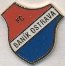 футбол.клуб Банік Острава (Чехія)1 ЕМАЛЬ /Banik Ostrava,Czech football pin badge