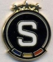 футбол.клуб Спарта Прага (Чехія)9 ЕМАЛЬ/AC Sparta Praha,Czech football pin badge
