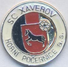 футбол.клуб Ксаверов Прага (Чехія) важмет /Xaverov HP Praha,Czech football badge
