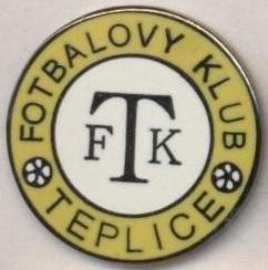 футбол.клуб Тепліце (Чехія)5 ЕМАЛЬ / FK Teplice, Czech football enamel pin badge
