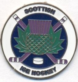 Шотландія, федерація хокею, важмет/Scotland ice hockey assn.federation pin badge