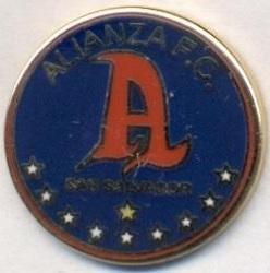 футбол.клуб Альянса (Сальвадор) ЕМАЛЬ /Alianza FC,El Salvador football pin badge