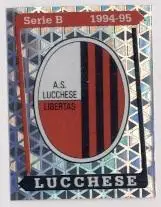 наклейка люмінесц.футбол Луккезе (Італія/AS Lucchese,Italy football logo sticker