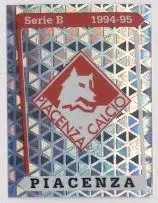 наклейка люмінесцент.футбол П'яченца (Італія /Piacenza Calcio,Italy logo sticker