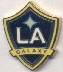 футбол.клуб ЛА Гелаксі (США) ЕМАЛЬ / LA Galaxy,USA-MLS football-soccer pin badge