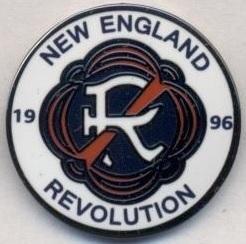 футбол.клуб Нью-Інгленд (США)2 ЕМАЛЬ/New England Rev.USA-MLS football-soccer pin