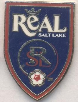 футбол.клуб Реал Солт-Лейк(США офіц.ЕМАЛЬ/Real Salt Lake,USA football-soccer pin