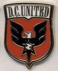 футбол.клуб Ді Сі Юнайтед (США)1 ЕМАЛЬ / DC United,USA football-soccer pin badge