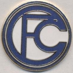 футбол.клуб Конкордія (Швейцарія) ЕМАЛЬ/Concordia Basel,Switzerland football pin
