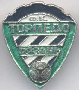 футбол.клуб Торпедо Рязань (Рос.)1 алюміній /Torpedo Ryazan',Rus. football badge