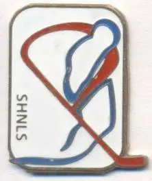 Сербія, федерація хокею №2, важмет /Serbia ice hockey assn. federation pin badge