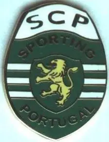 футбол.клуб Спортінг Лісабон (Португал)2 ЕМАЛЬ/Sporting CP,Portugal football pin