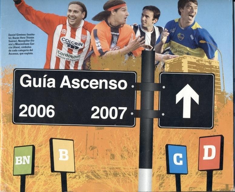 Аргентина,чемп-т 2006-07 спецвидання Ole Ascenso Argentina football season guide 1