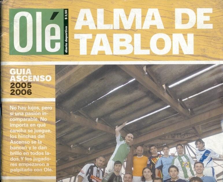 Аргентина,чемп-т 2005-06 спецвидання Ole Ascenso Argentina football season guide