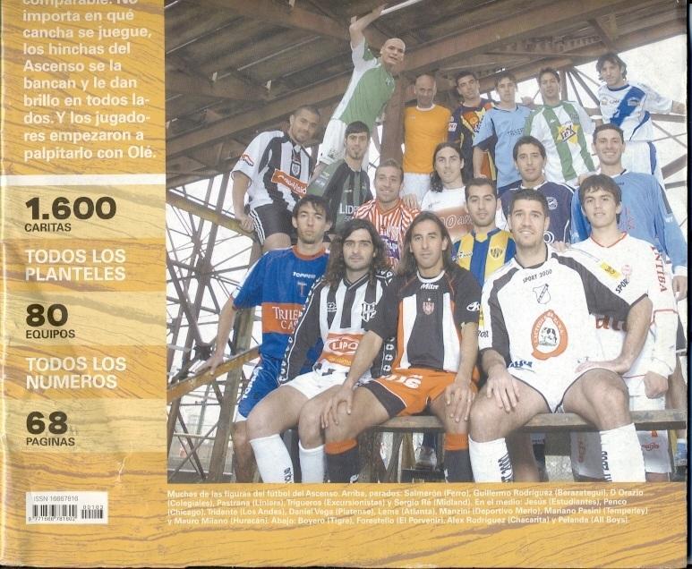 Аргентина,чемп-т 2005-06 спецвидання Ole Ascenso Argentina football season guide 1