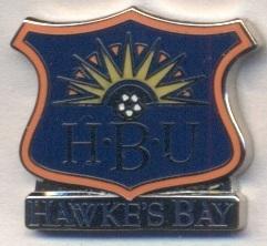 футбол.клуб Хокс-Бей (Н.Зеландія ЕМАЛЬ/Hawke's Bay United,N.Zealand football pin