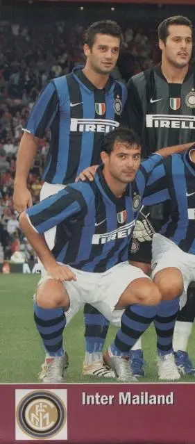 постер А4 футбол Інтернаціонале (Італія) 2007 / FC Inter, Italy football poster