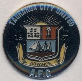 футбол.клуб Тауранга (Н.Зеландія) важмет /Tauranga City,New Zealand football pin