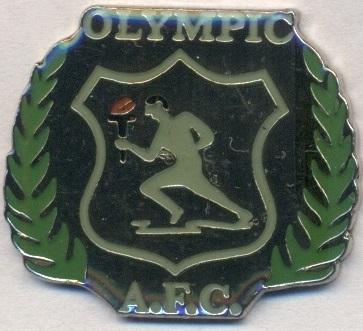 футбол.клуб Олімпік (Н.Зеландія важмет/Wellington Olympic,N.Zealand football pin