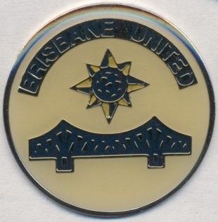 футбол.клуб Брисбен Юн.(Австралія) важмет/Brisbane United,Australia football pin