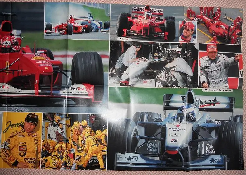 постер А0 футбол зб.Німеччина=Germany national team / колаж Формула-1 F-1 poster 3